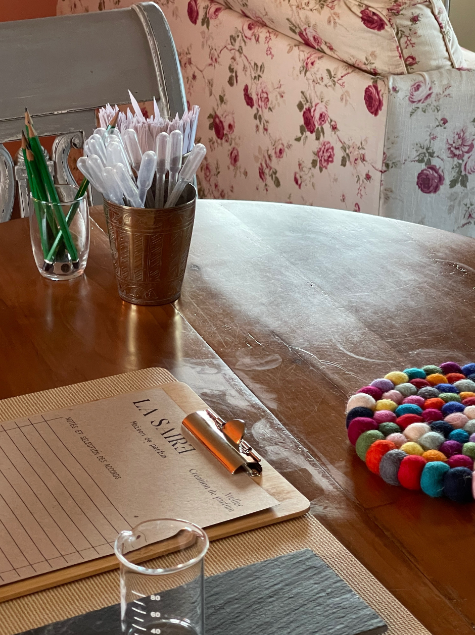 Atelier création de parfum en 30ml